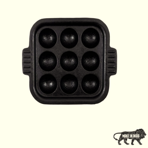Cast Iron Cookware Paniyara Kal 9 Holes