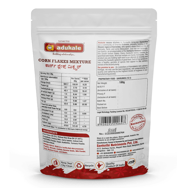 Corn Flakes Mixture – A Crunchy, Flavorful Snack