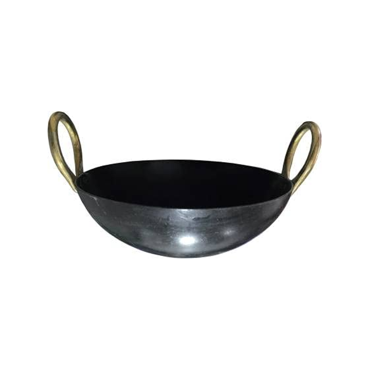 Iron Kadai with Steel Handle | Durable, Traditional Cookware