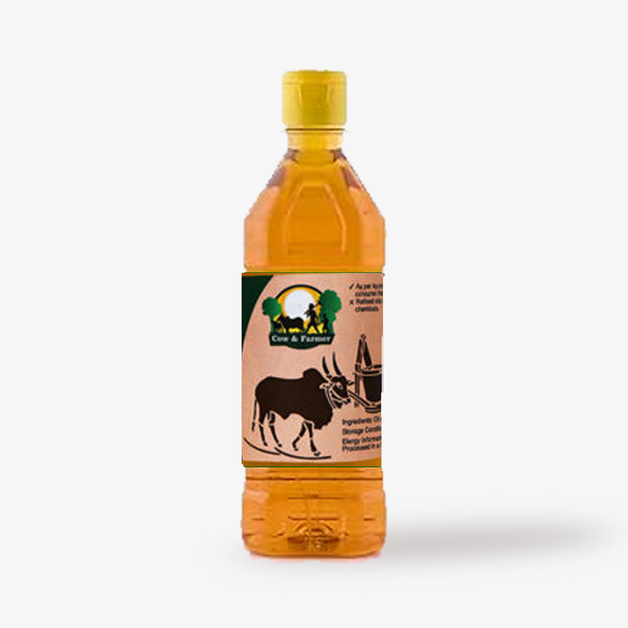 Bull Driven Cold Pressed Gingelly (Nuvvu Pappu) Oil-1Ltr – Cow and Farmer