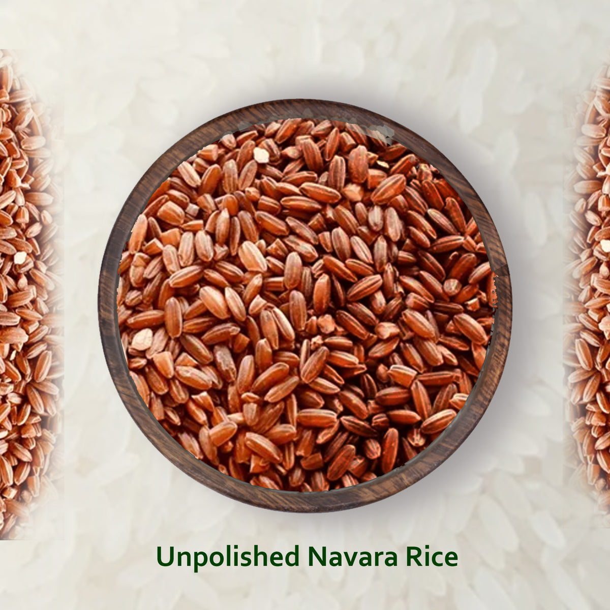 Unpolished Navara Red Rice 1kg