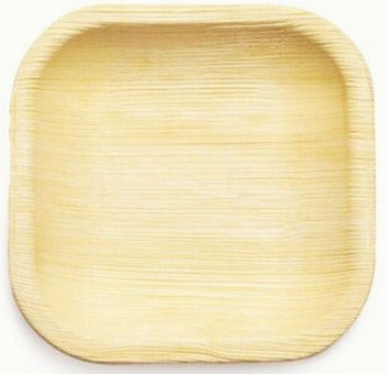 4inch Square Areca Plates Premium (Pack of 25)