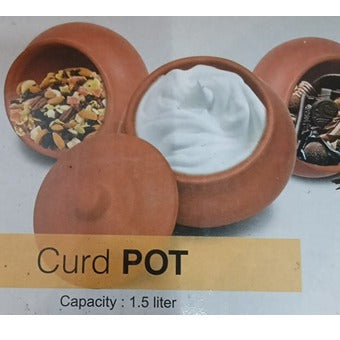 Clay  Curd Pot 1.5L