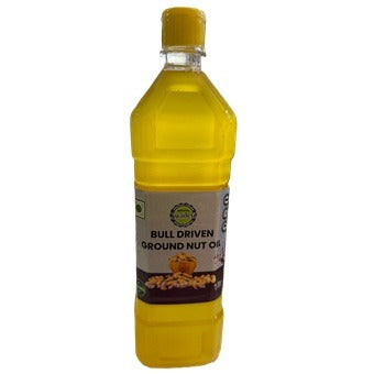 Ground nut oil (Bull Driven) 1Ltr