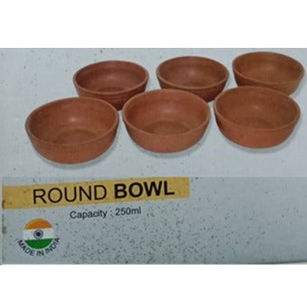 Clay  Round Bowl 250ml
