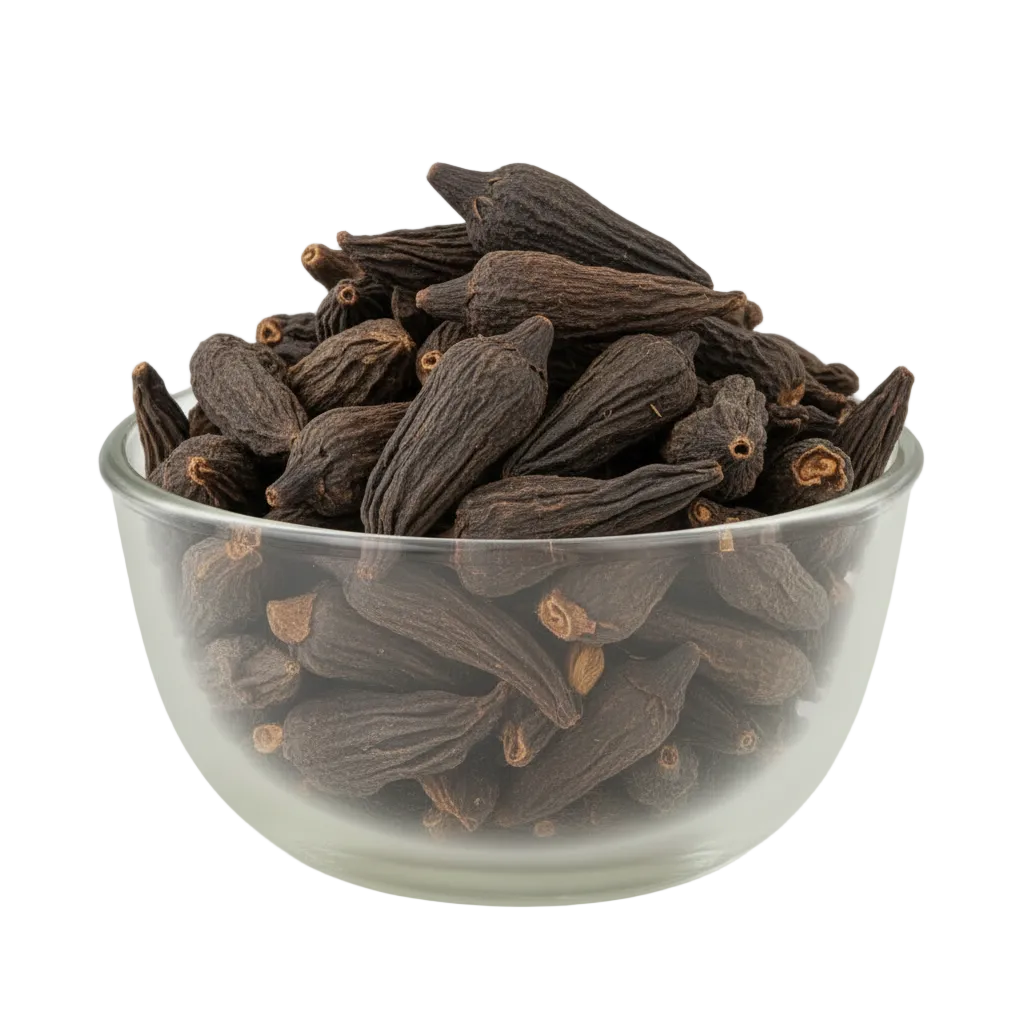 Marathi moggu in the original glass bowl