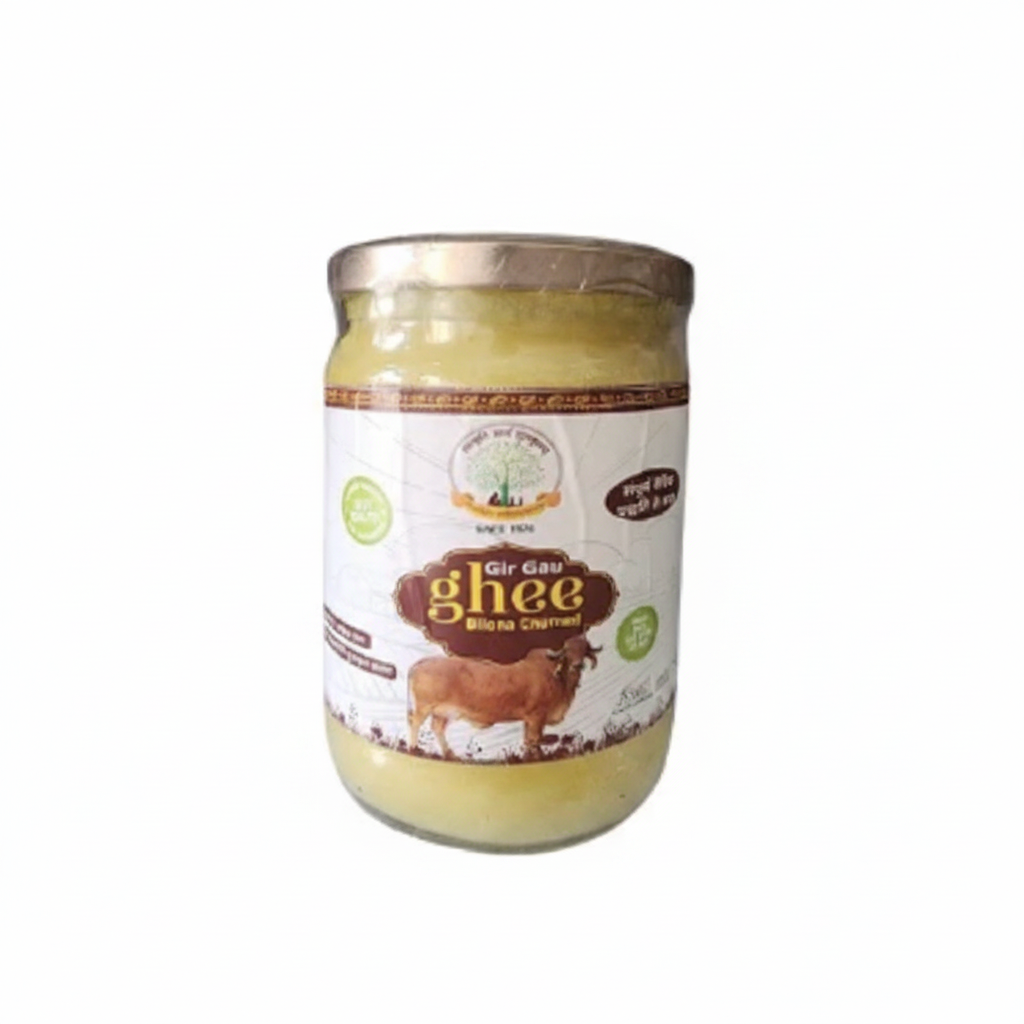 Provided ghee image resized to the previous bottle size